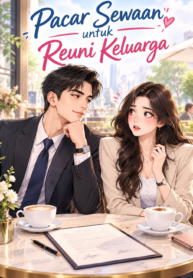Cover novel Pacar Sewaan untuk Reuni Keluarga tentang pengacara yang menyewa pacar palsu untuk menghadapi reuni keluarga