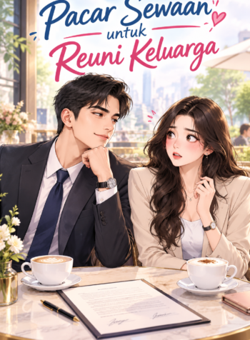 Cover novel Pacar Sewaan untuk Reuni Keluarga tentang pengacara yang menyewa pacar palsu untuk menghadapi reuni keluarga